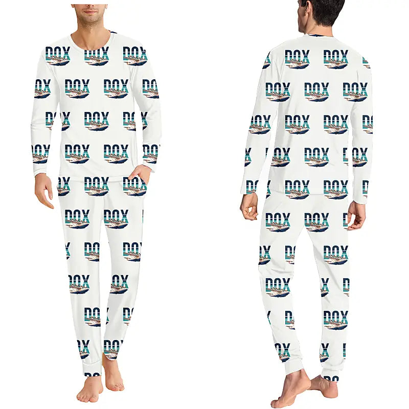 Dornier Do X - Men Pajamas - Original Pattern - White