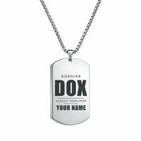 Thumbnail for Dornier Do X - Necklace - Tag + Name - Silver