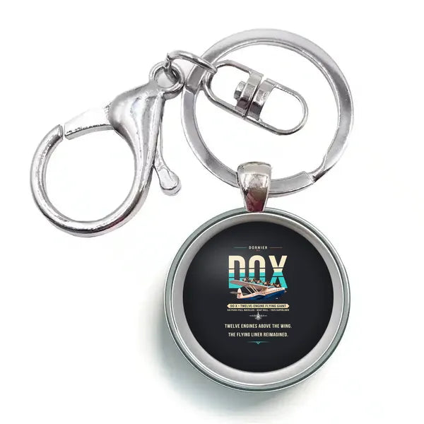 Dornier Do X - Original - Circle Key Chain - Black
