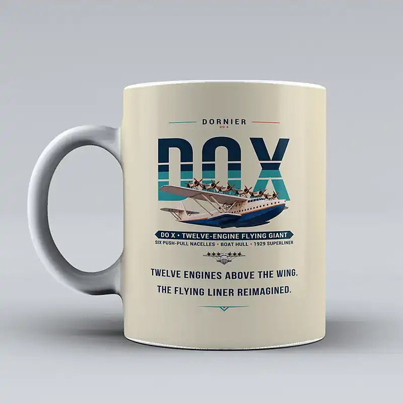 Dornier Do X - Original - Mug - Beige