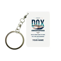 Thumbnail for Dornier Do X - Original + Name - Key Chain - White