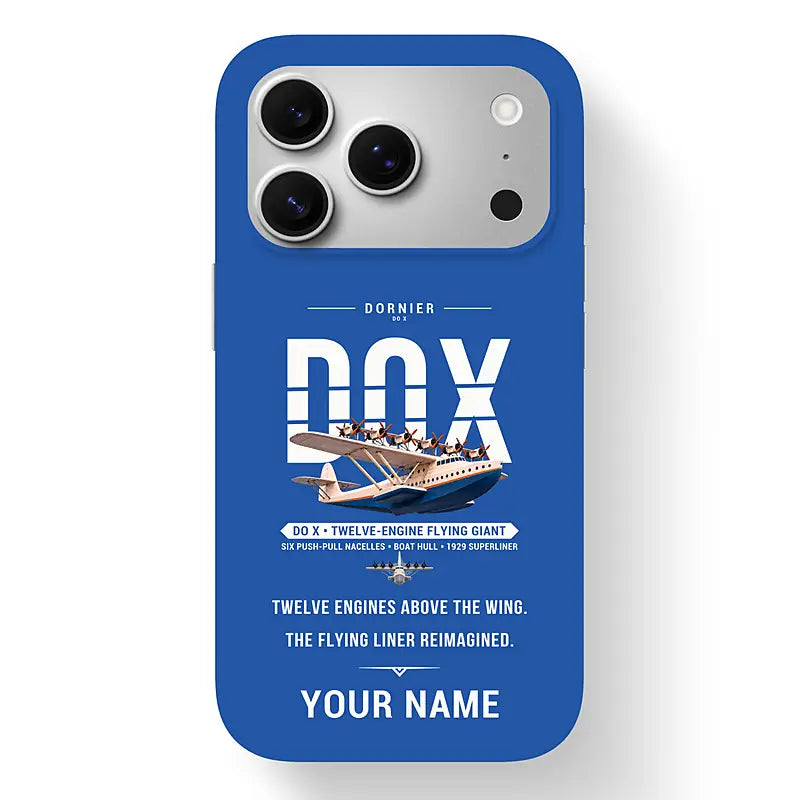 Dornier Do X - Original + Name - MagSafe iPhone 17 Pro - Blue