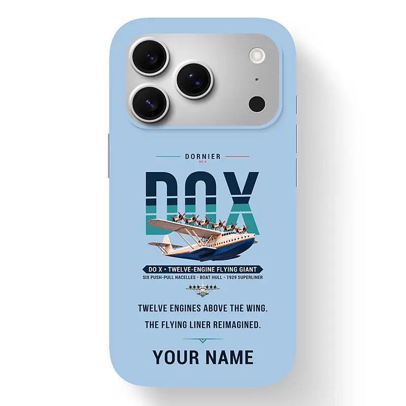 Dornier Do X - Original + Name - MagSafe iPhone 17 Pro - Light Blue