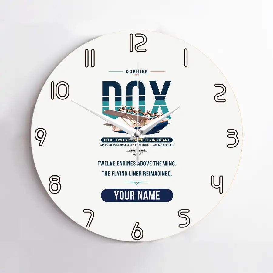 Dornier Do X - Original + Name - No Frame - White