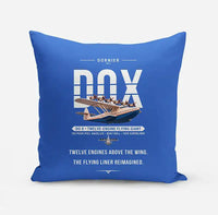Thumbnail for Dornier Do X - Original - Pillow - Blue
