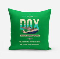 Thumbnail for Dornier Do X - Original - Pillow - Green
