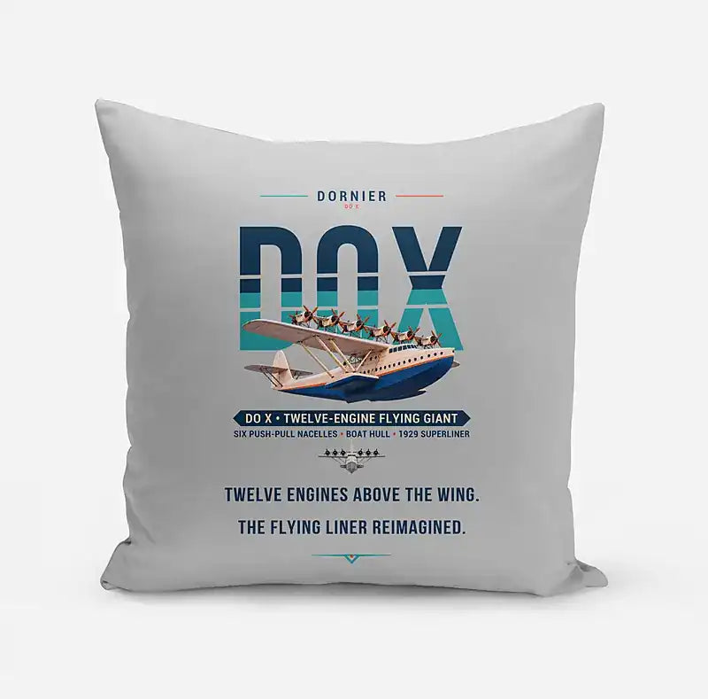 Dornier Do X - Original - Pillow - Light Gray