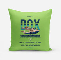 Thumbnail for Dornier Do X - Original - Pillow - Light Green