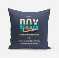 Thumbnail for Dornier Do X - Original - Pillow - Navy Blue