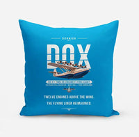 Thumbnail for Dornier Do X - Original - Pillow - Turquoise