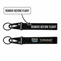 Thumbnail for Dornier Do X Hawk-Shaped Key Chains - Black - Original - Remove Before Flight