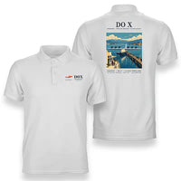 Thumbnail for Dornier Do X - Poster - Double-Side Polo - White