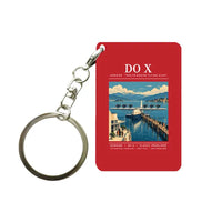 Thumbnail for Dornier Do X - Poster - Key Chain - Red