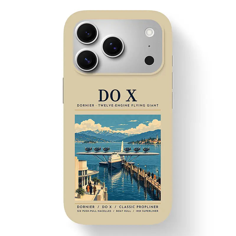 Dornier Do X - Poster - MagSafe iPhone 17 Pro - Beige