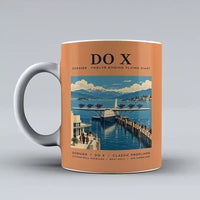 Thumbnail for Dornier Do X - Poster - Mug - Orange