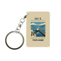 Thumbnail for Dornier Do X - Poster + Name - Key Chain - Beige