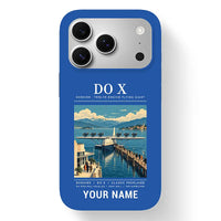 Thumbnail for Dornier Do X - Poster + Name - MagSafe iPhone 17 Pro - Blue