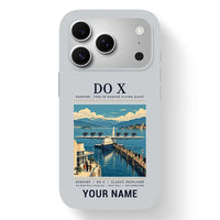 Thumbnail for Dornier Do X - Poster + Name - MagSafe iPhone 17 Pro - Light Gray