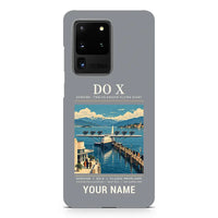 Thumbnail for Dornier Do X - Poster + Name - Samsung Case - Gray
