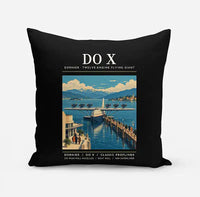 Thumbnail for Dornier Do X - Poster - Pillow - Black