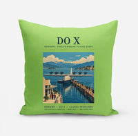 Thumbnail for Dornier Do X - Poster - Pillow - Light Green