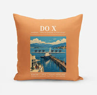 Thumbnail for Dornier Do X - Poster - Pillow - Orange