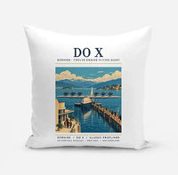 Thumbnail for Dornier Do X - Poster - Pillow - White