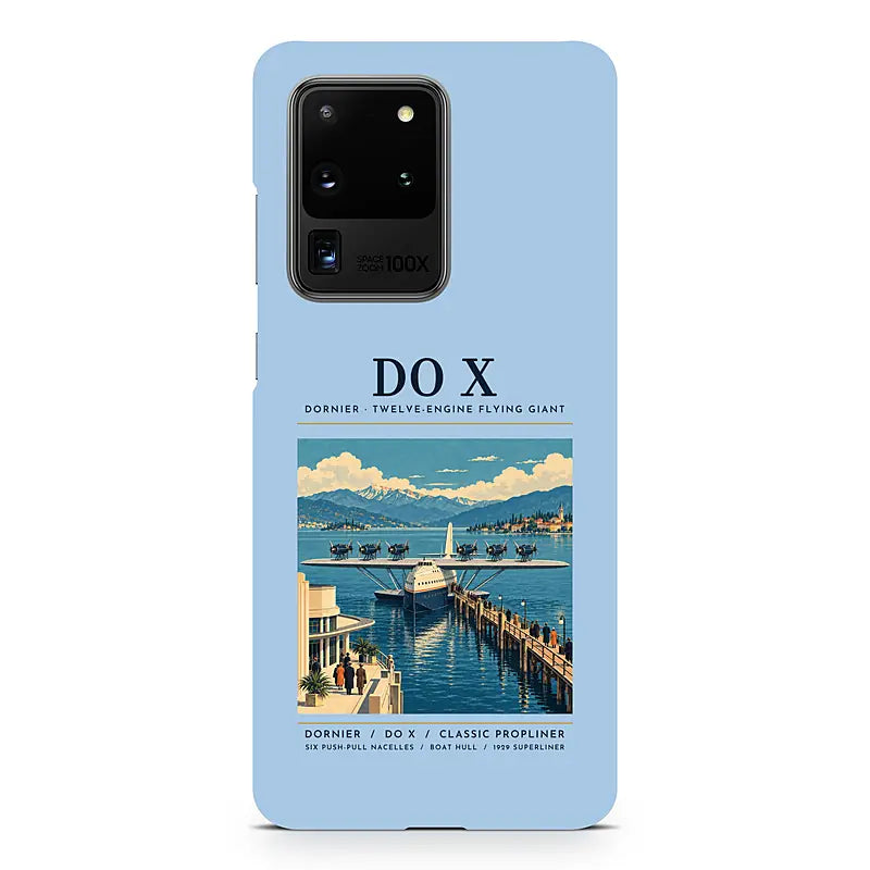 Dornier Do X - Poster - Samsung Case - Light Blue