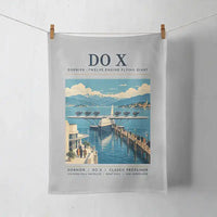 Thumbnail for Dornier Do X - Poster - Towel - Light Gray