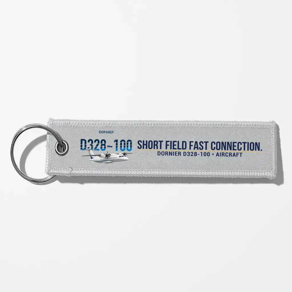 Dornier D328-100 Aviator Key Chains - Light Gray
