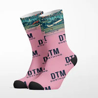 Thumbnail for Dortmund Airport (DTM) - Socks - Pink