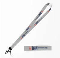 Thumbnail for Dothan Regional Airport (DHN) lanyard - light gray