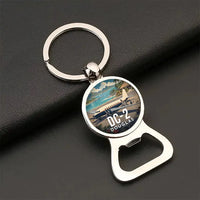 Thumbnail for Douglas DC-2 - 3D - Bottle Opener Key Chain - Full Print