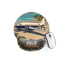 Thumbnail for Douglas DC-2 - 3D + Name - Ergonomic Mouse Pad - Full Print