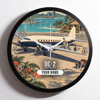 Thumbnail for Douglas DC-2 - 3D + Name - Framed - Full Print