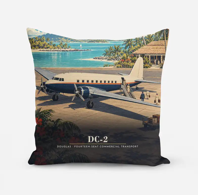 Douglas DC-2 - 3D - Pillow - Full Print