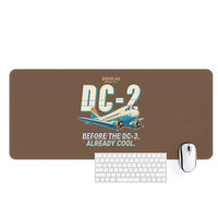 Thumbnail for Douglas DC-2 - Cartoon - Desk Mat - Brown