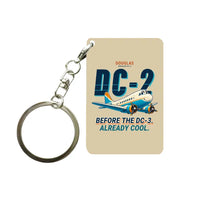 Thumbnail for Douglas DC-2 - Cartoon - Key Chain - Beige