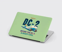 Thumbnail for Douglas DC-2 - Cartoon - MacBook Case - Light Green