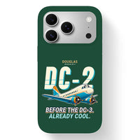 Thumbnail for Douglas DC-2 - Cartoon - MagSafe iPhone 17 Pro - Dark Green