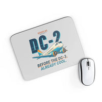 Thumbnail for Douglas DC-2 - Cartoon - Mouse Pad - Light Gray