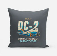 Thumbnail for Douglas DC-2 - Cartoon - Pillow - Gray