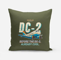 Thumbnail for Douglas DC-2 - Cartoon - Pillow - Green Army