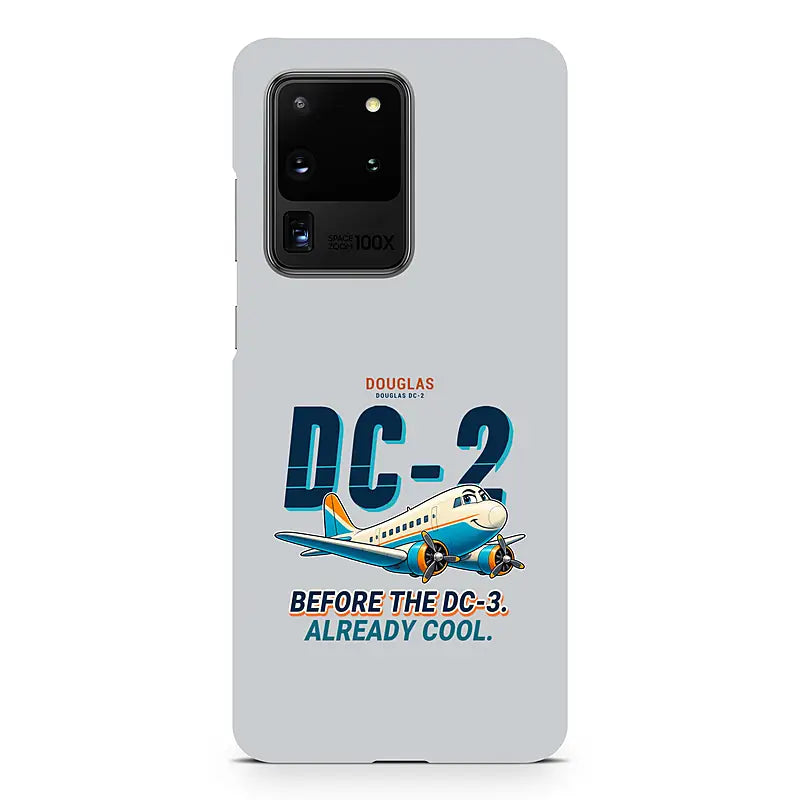 Douglas DC-2 - Cartoon - Samsung Case - Light Gray