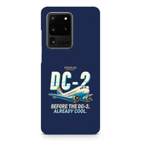 Thumbnail for Douglas DC-2 - Cartoon - Samsung Case - Navy Blue