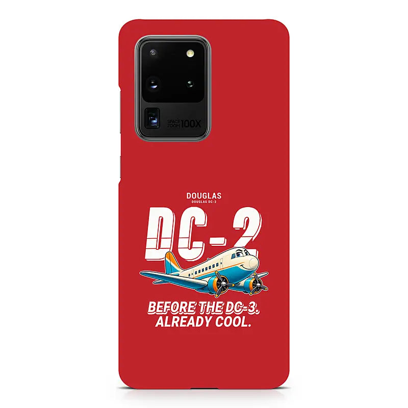 Douglas DC-2 - Cartoon - Samsung Case - Red