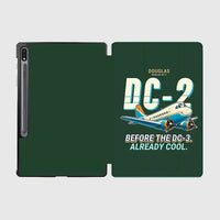Thumbnail for Douglas DC-2 - Cartoon - Samsung Tablet - Dark Green