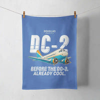 Thumbnail for Douglas DC-2 - Cartoon - Towel - Blue
