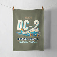 Thumbnail for Douglas DC-2 - Cartoon - Towel - Green Army