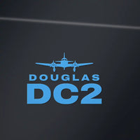 Thumbnail for Douglas DC-2 - Heritage Die-Cut - Sky Blue - Die-Cut - Close-up